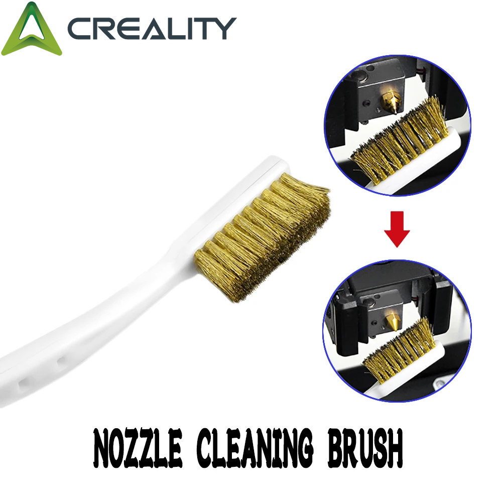3D Printing Creality - 1/2/3 個銅線歯ブラシノズル 3D プリンタアクセサリーエンダー 3 CR10