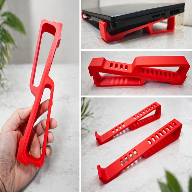 3D Printing Laptop Stand - ポータブル3Dプリント製換気ノートパソコンスタンド、人間工学に基づいた軽量冷却ライザー、家庭およびオフィス用のすべてのノートパソコンに対応