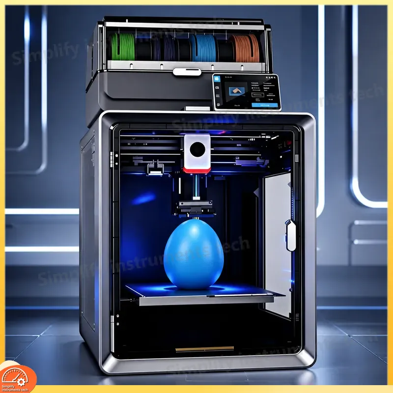 3D Printing Industrial - 高解像度FDM 3Dプリンター 自動レベル調整 多色PLA USB 工業グレード