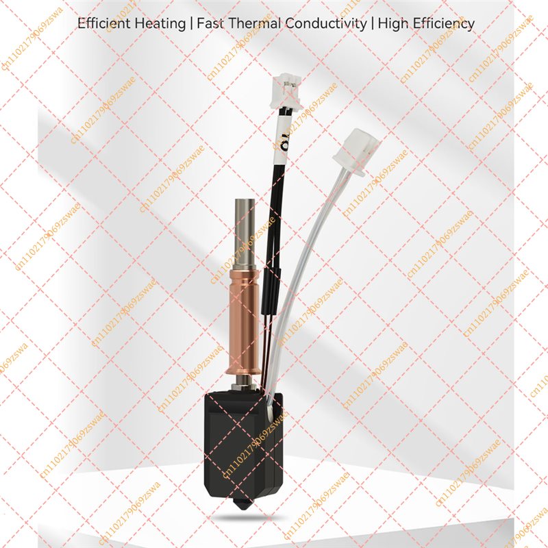 3D Printer Hotend Kit - 硬化鋼製ホットエンドキット 0.4mm、3Dプリンター用アップグレードノズルアセンブリ2セット