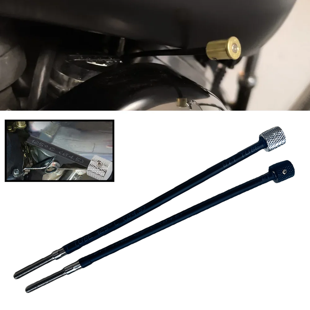Lead Screw Stepper - ハーレービッグツインモデル1980-2007用のアイドルキャブレター速度調整ネジを延長します。