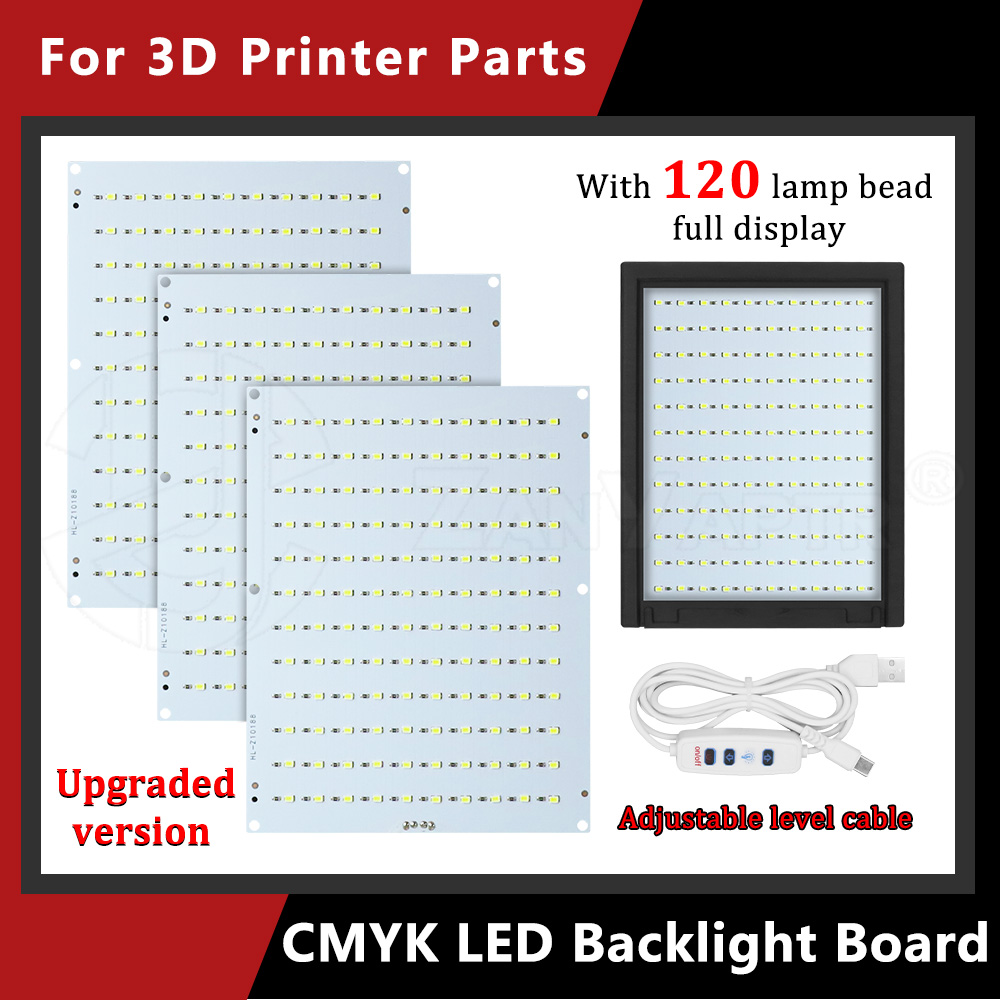 3D Printing Workshop - 新改良版 リトフォーンLEDパネル CMYK LEDバックライトボード CMYKリトフォーン bambu