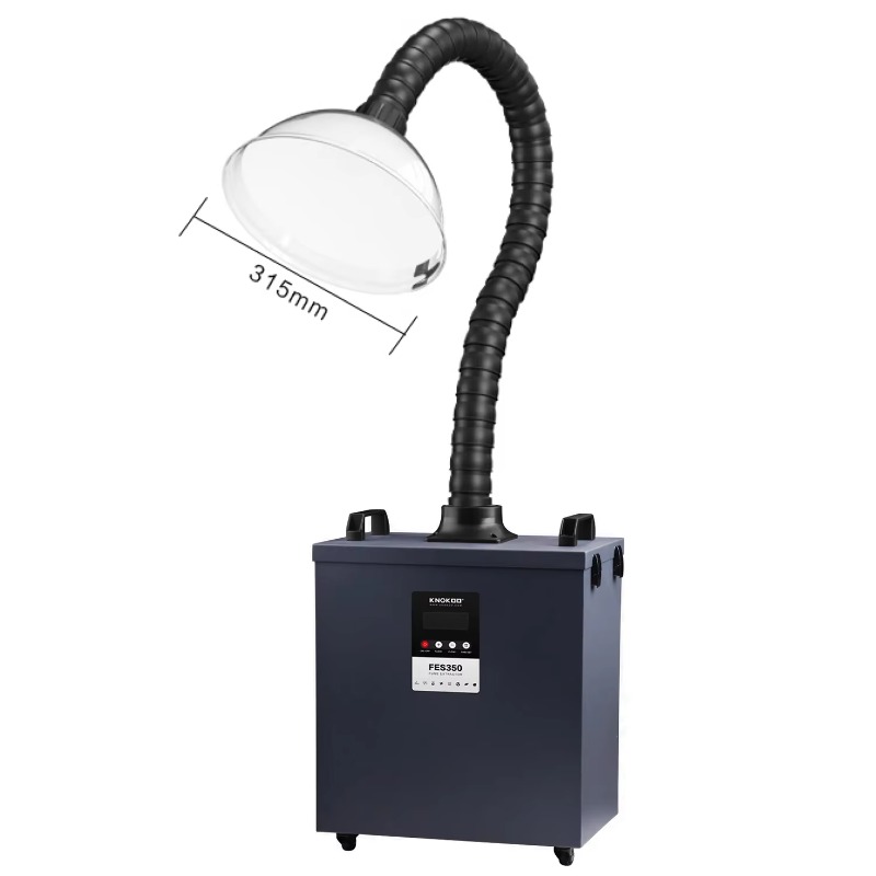 3D Printing Industrial - KNOKOO 350W工業用排煙装置 切断はんだ煙吸収浄化器 FES350 3Dプリンター DTFプリンター用