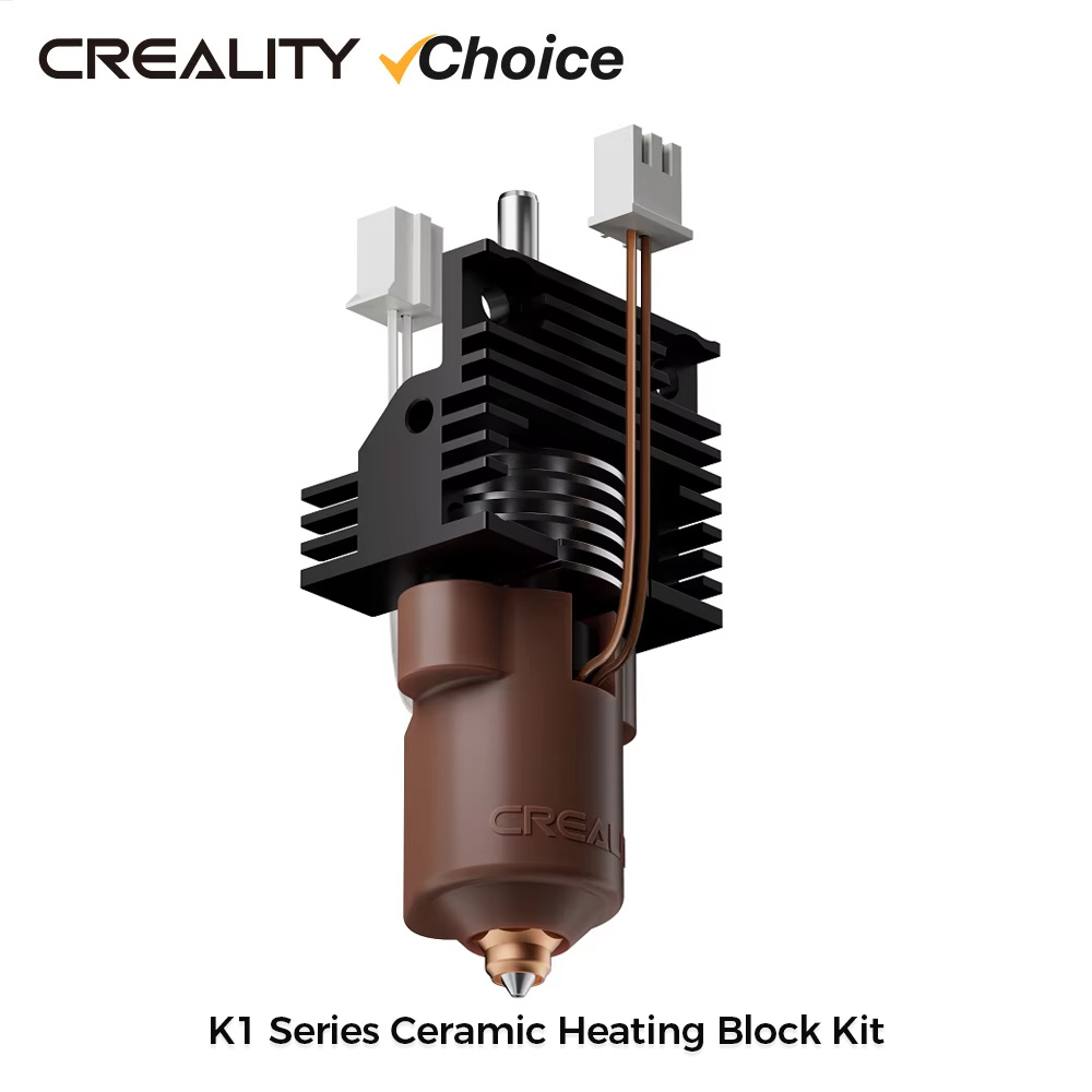 3D Printing Creality - CrealityオリジナルK1シリーズセラミック加熱ブロックキット更新クイックスワップノズルキット高流量プリントK1 K1-Max K1C 3Dプリンター用