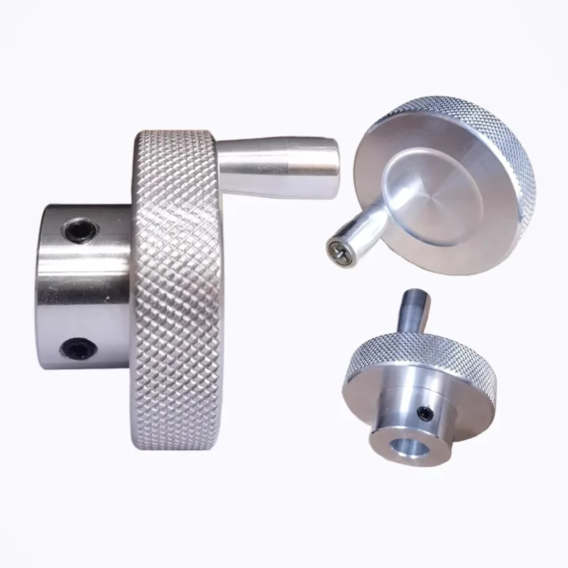 Lead Screw Stepper - CNC ローレットスライドテーブルネジロッドノブクランク 5/6/7/8/10/12 ミリメートル回転ハンドルエンボスステッピングモーター位置決めハンドホイール