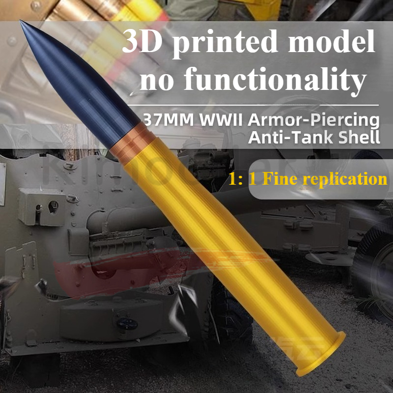 3D プリント第二次世界大戦 37mm モデル静的手組み立て - 3D Printing Industrial のレビューと価格