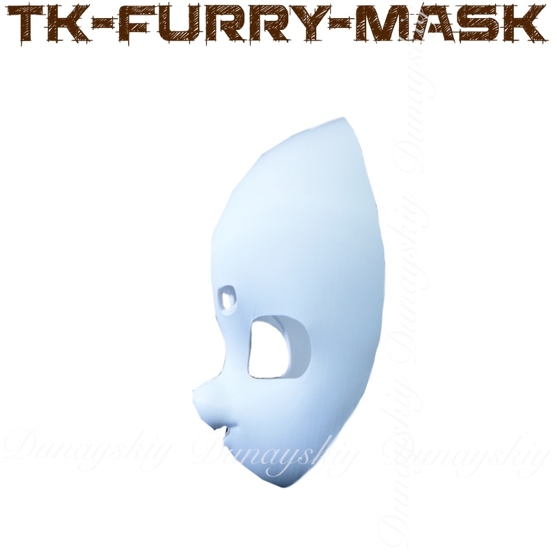 ハロウィンアニメTK-毛皮マスクコスプレ、白い3Dプリント技 - 3D Printing Technology のレビューと価格