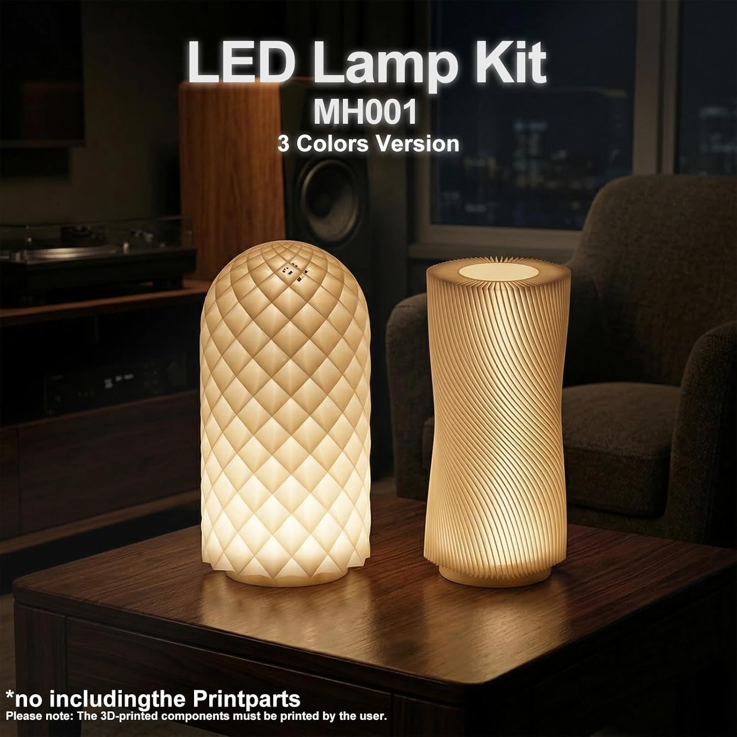5 個 LED ランプキット 001 3 色 Bambu L - 3D Printing Workshop のレビューと価格