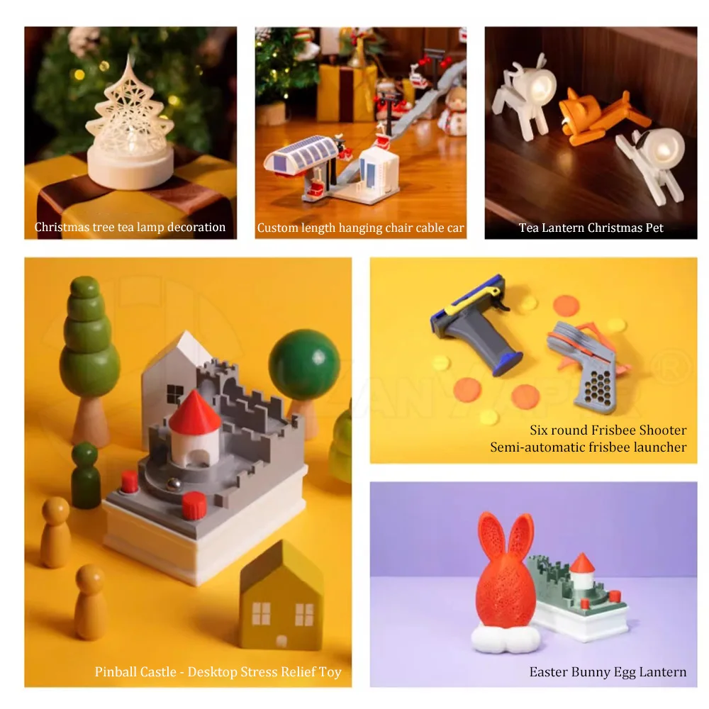 Bambu Lab DIYクリエイティブモデルコンポーネント - 3D Printing Workshop のレビューと価格