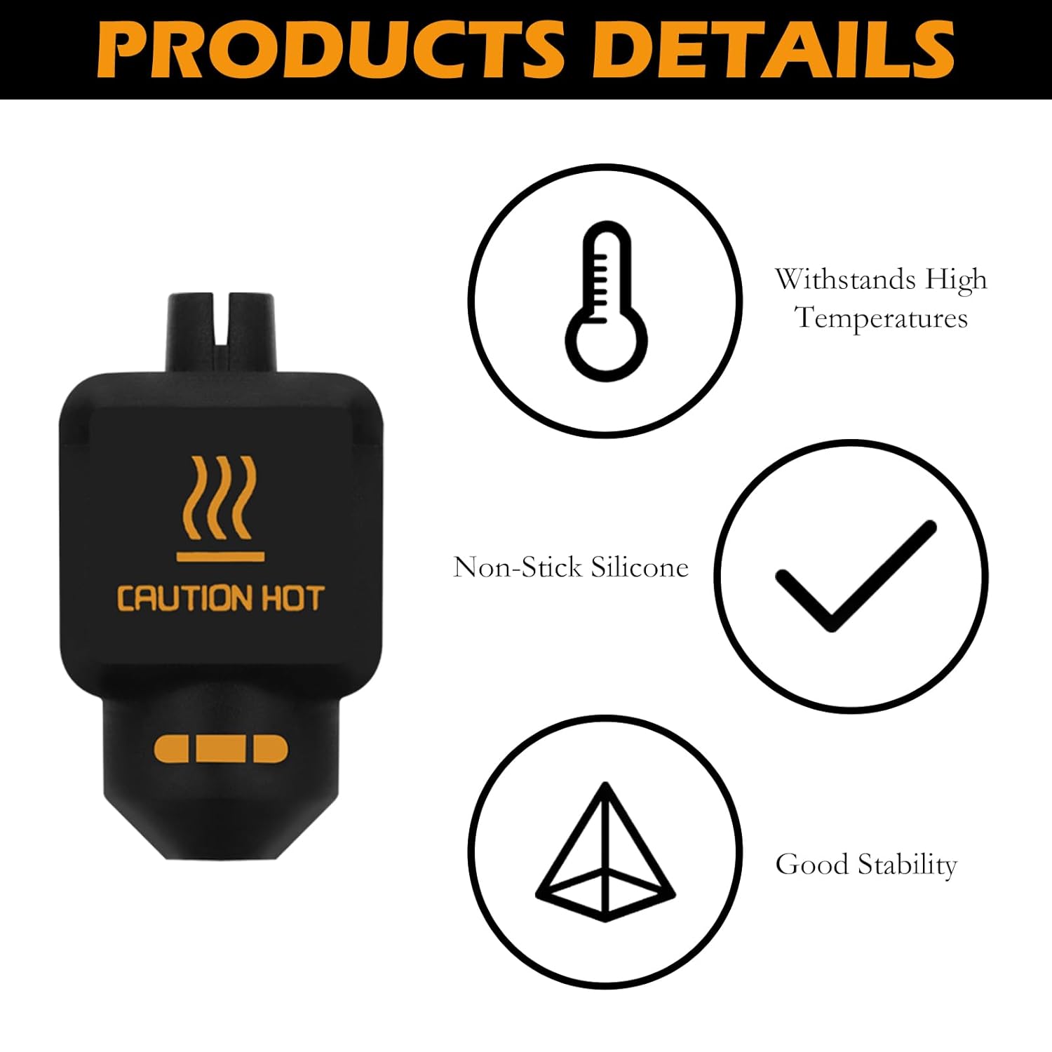 10 個ブラックシリコンソックス Bambu Lab P2S - 3D Printer Hotend Kit のレビューと価格