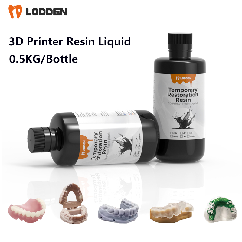 歯科用3Dプリンターレジン液 500ml/ボトル 高精度・低 - 3D Printing Workshop のレビューと価格