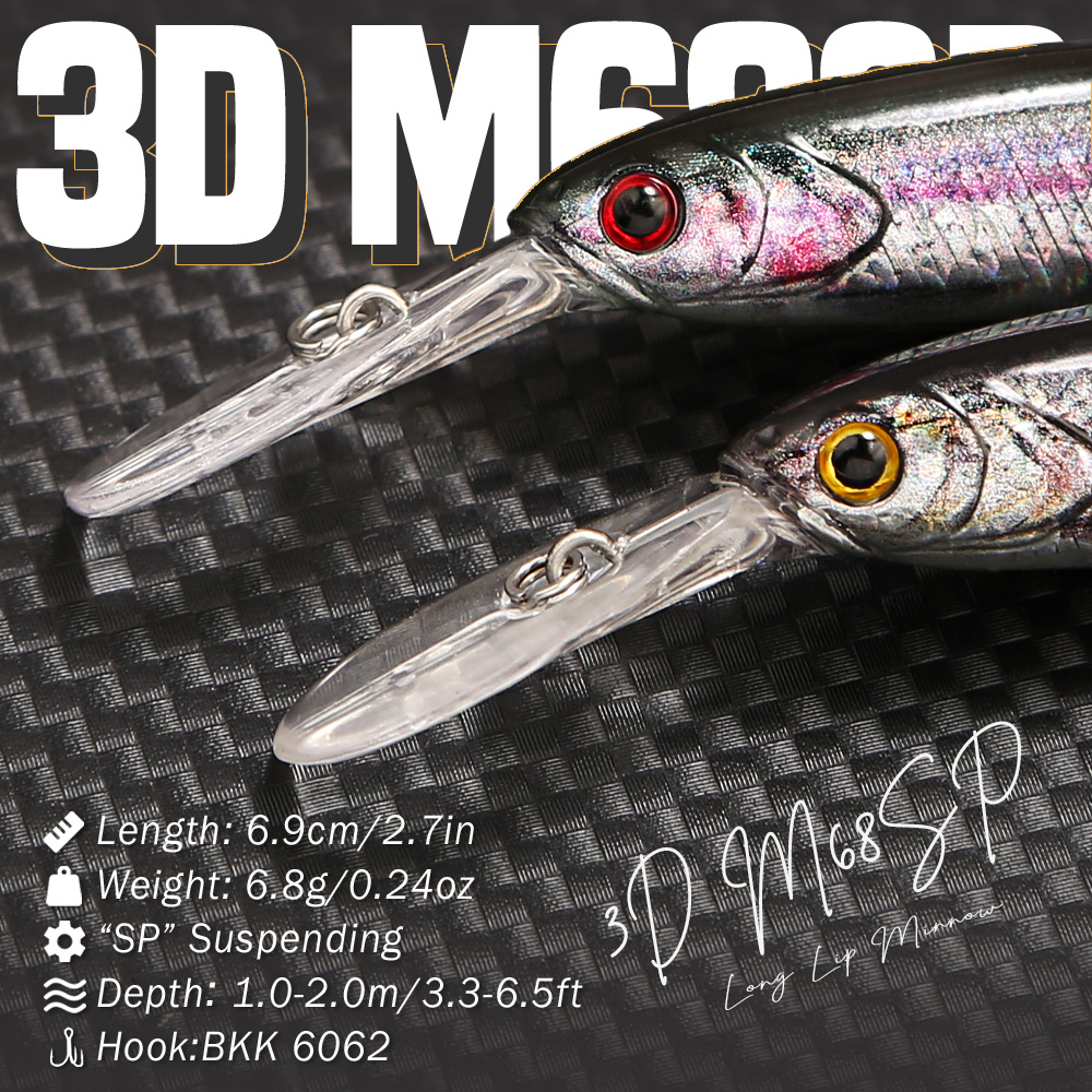 B&Uディープダイビングサスペンディングミノー、3Dプリント - 3D Printing Technology のレビューと価格