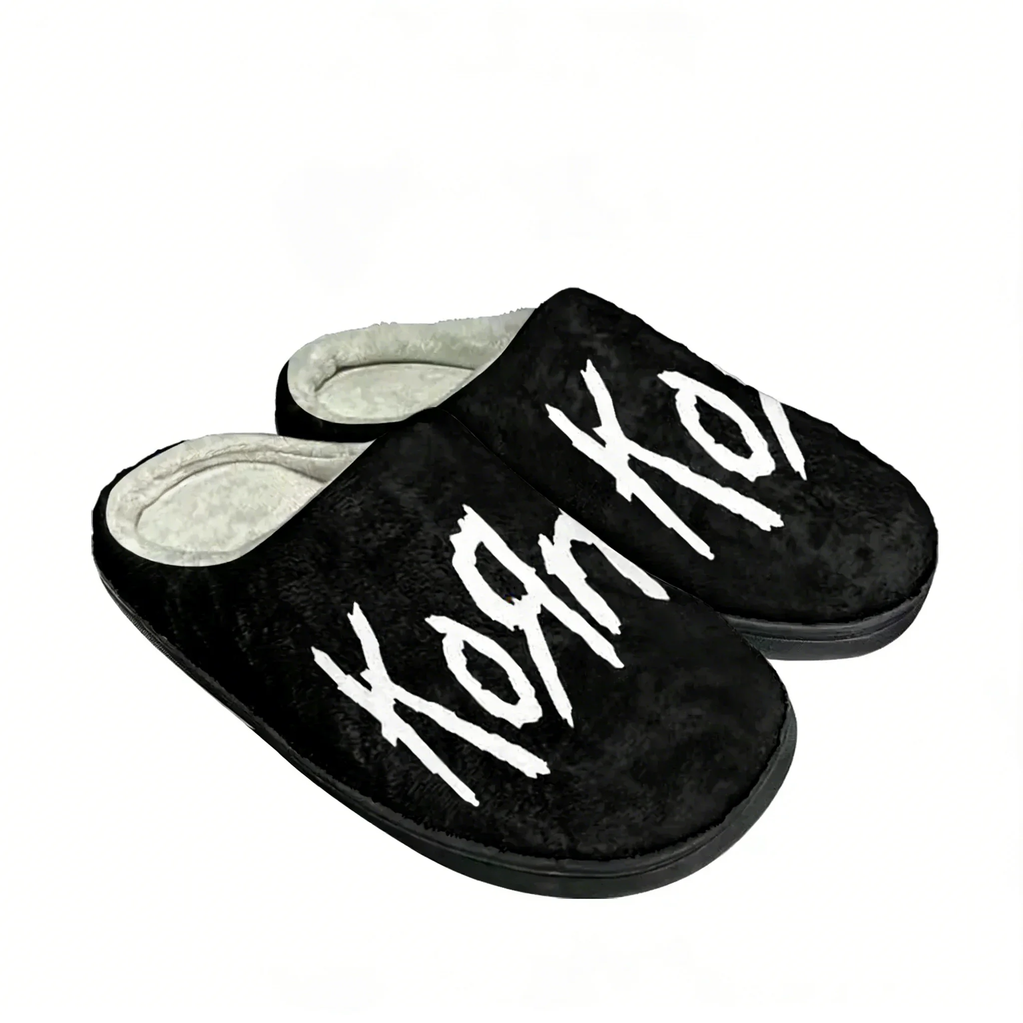 Korn ロックバンドホームコットンカスタムスリッパメンズレ - 3D Printing Rock のレビューと価格