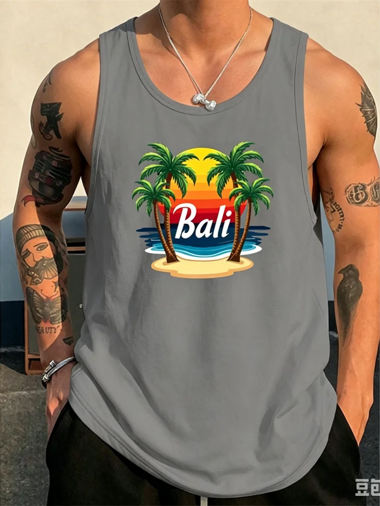 2026 夏バリパターンメンズタンクトップ 3D プリントコ - 3D Printing Bali のレビューと価格