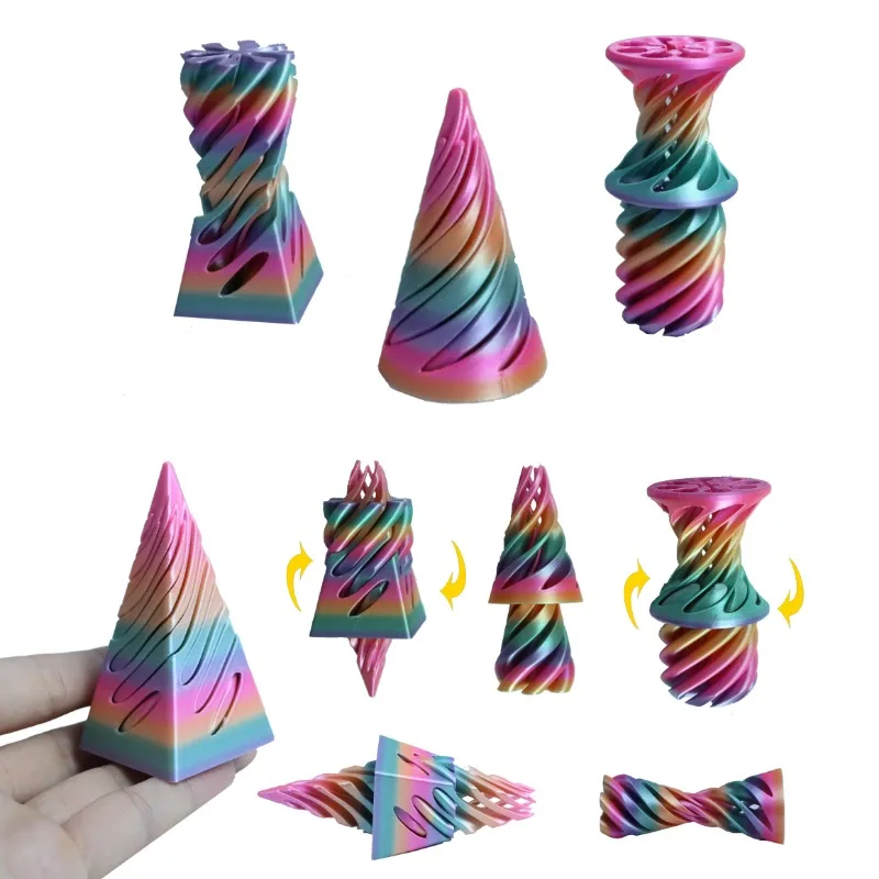 スパイラルコーン3Dプリント,ストレス解消,回転テクノロジー - 3D Printing Technology のレビューと価格