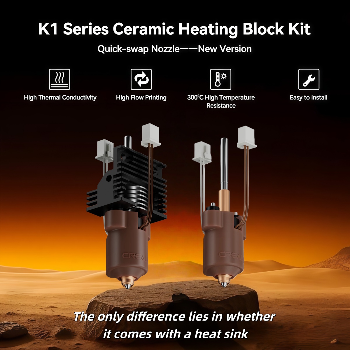 Creality 2025新バージョン K1/K1C/K1M - 3D Printer Hotend Kit のレビューと価格