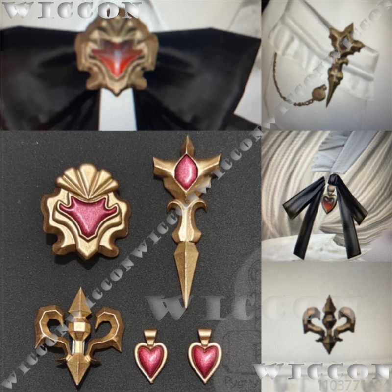 クラシックメイド制服アクセサリーセットゲーム FF xiv  - 3D Printing Games Free のレビューと価格