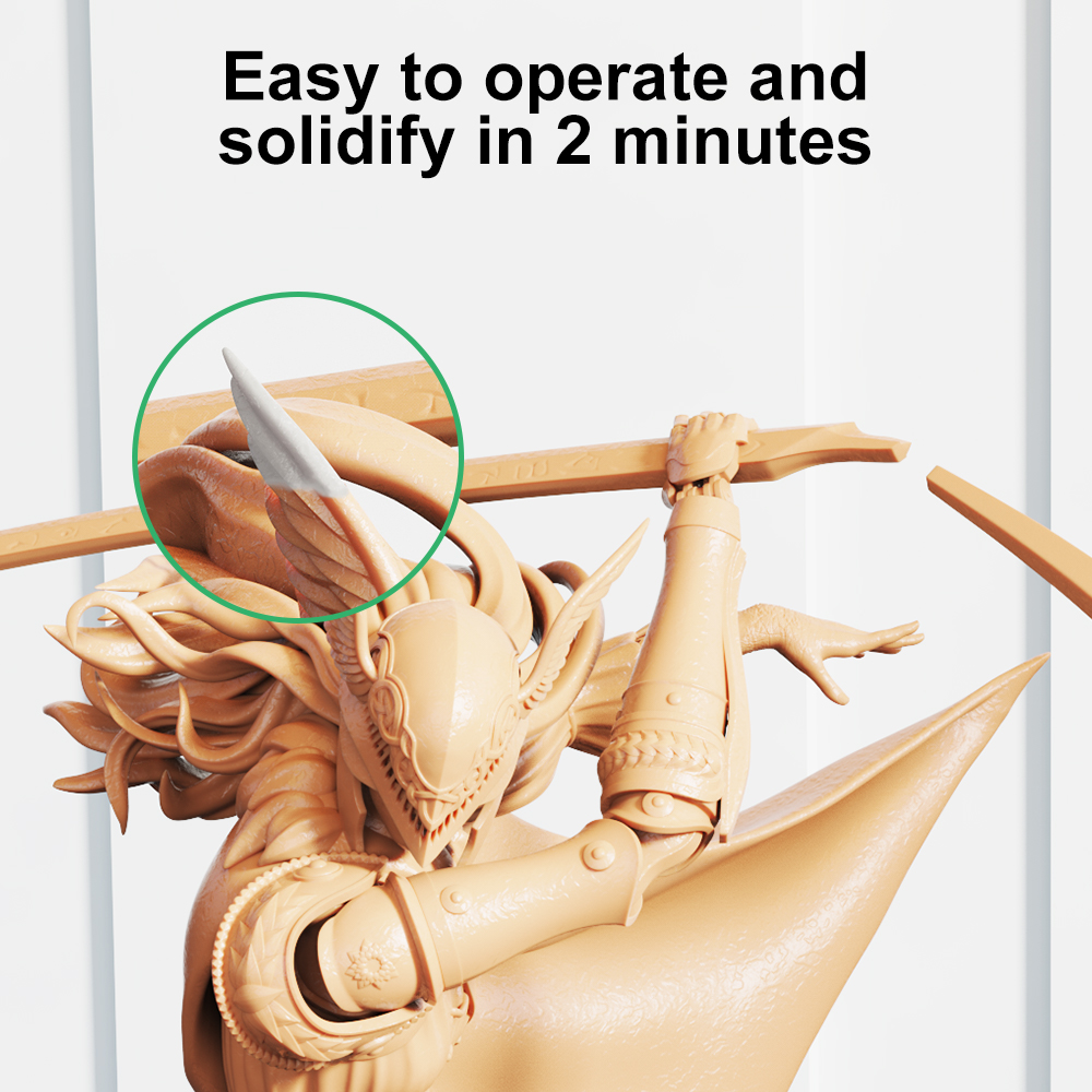 3Dプリントモデル修正用光硬化パテ、Creality Bam - 3D Printing Creality のレビューと価格