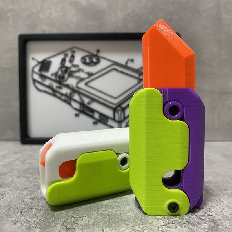 新しいナイフフィジェットおもちゃ 3D 印刷技術ストッキング - 3D Printing Technology のレビューと価格