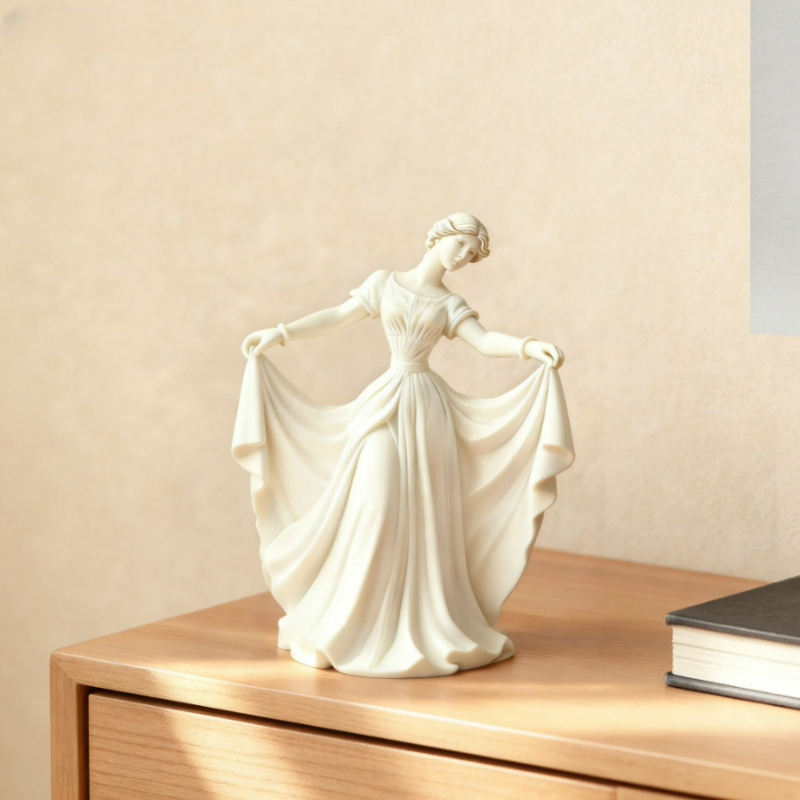 3Dプリントによるバレエ彫刻 - 本棚の装飾に最適な優雅なダ - 3D Printing Technology のレビューと価格