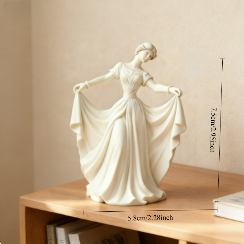 3Dプリントによるバレエ彫刻 - 本棚の装飾に最適な優雅なダ - 3D Printing Technology のレビューと価格