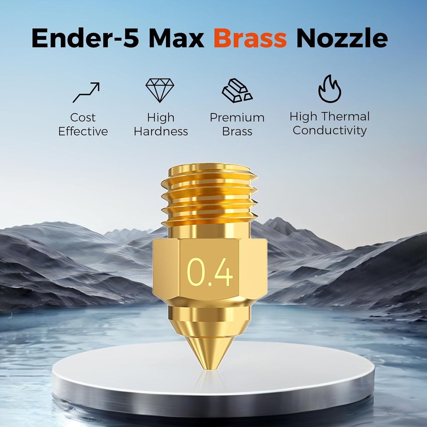 Creality Ender 5 Max 高速高熱伝導性高硬 - 3D Printer Hotend Kit のレビューと価格