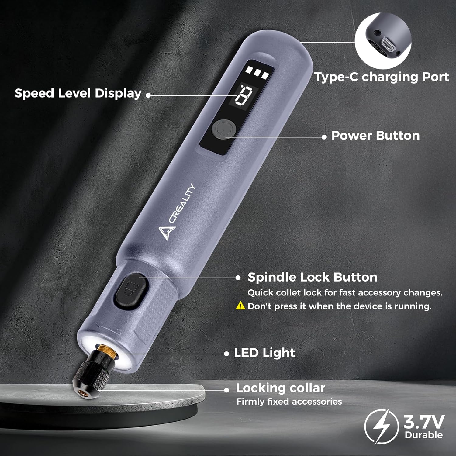 Creality コードレス回転工具 3Dプリント仕上げ用  - 3D Printing Creality のレビューと価格