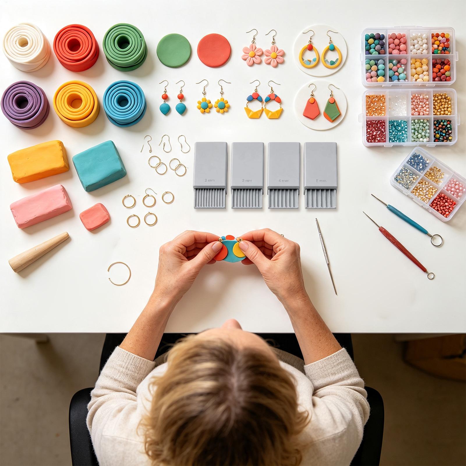 DIY 2mm 3mm 4mm 5mm ジュエリー製作用粘土 - 3D Printing Workshop のレビューと価格